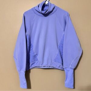 Free People Movement Keepin' Cozy Run Thumbhole Pullover Lilac Purple Women’s Sm